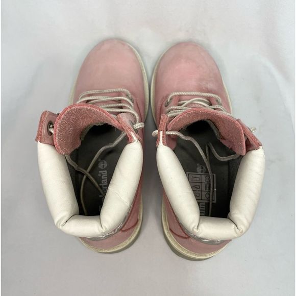 Pink Timberlands - Picture 7 of 11